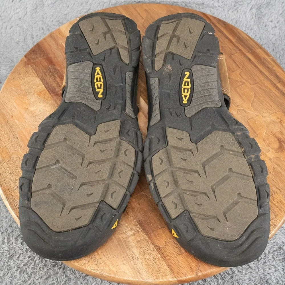 Keen Newport Outdoor Trail Waterproof Leather Closed Toe Sandals Brown 13